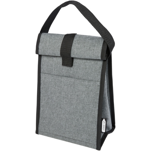 Reclaim 4-can GRS RPET cooler bag 5L - Heather grey