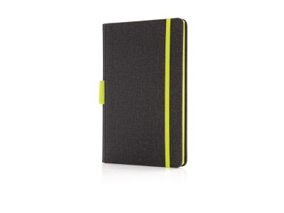 Luxe A5 notebook met penhouder
