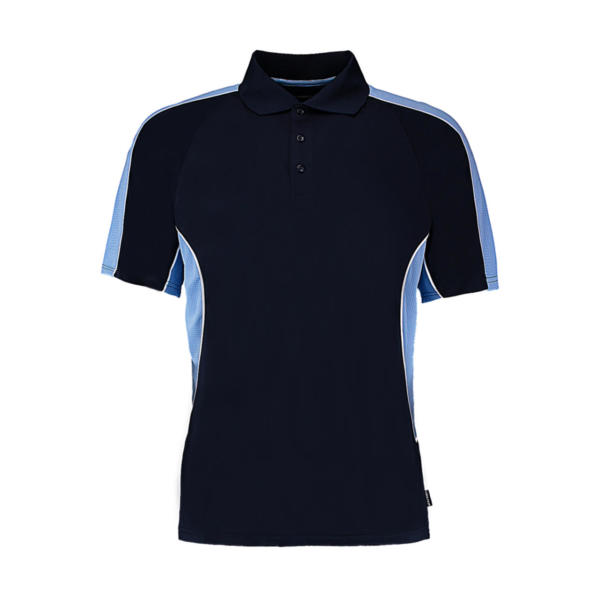 Classic Fit Cooltex® Contrast Polo Shirt - Navy/Light Blue - S