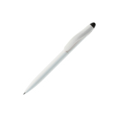 Balpen Touchy stylus hardcolour - Wit / Zwart