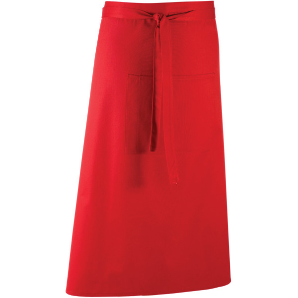 'Colours' Bar Apron Red One Size