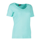 Interlock T-shirt | V-neck | women - Mint, XL