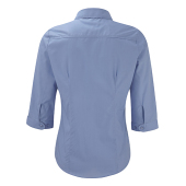 3/4 sleeve Poplin Shirt - Corporate Blue - 4XL