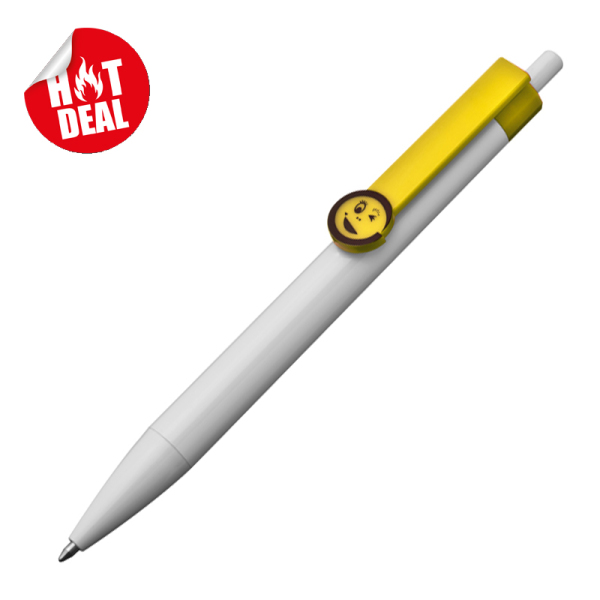 Pen met clip Gezicht