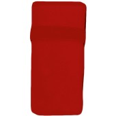 Microfibre sports towel Red One Size