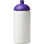 Baseline® Plus 500 ml bidon met koepeldeksel - Wit/Paars