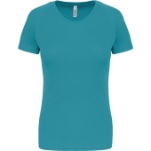 Functioneel damessportshirt Light Turquoise M