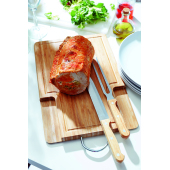 Bamboe-houten snijplank BAMBOO-CUT bruin