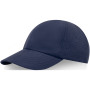 Mica 6 panel GRS recycled cool fit cap - Navy