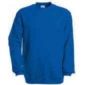 Crew Neck Sweatshirt Set In Royal Blue S