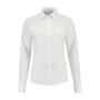 L&S Shirt Poplin Mix LS for her white 3XL