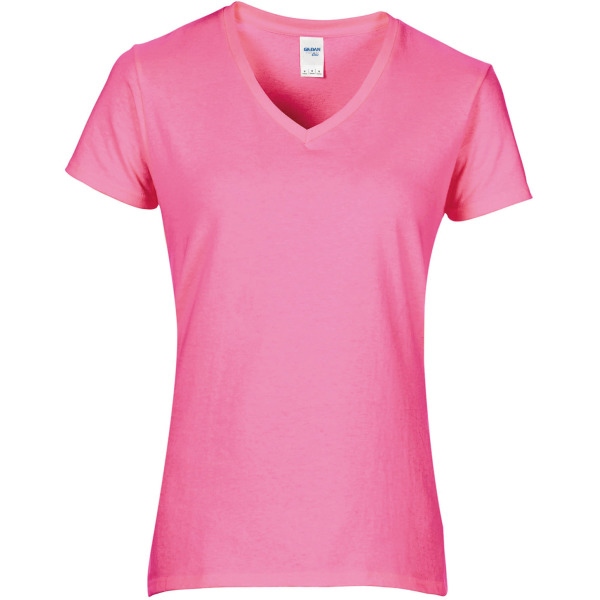 Premium Cotton  Ladies' V-neck T-shirt Azalea M