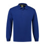 L&S Polosweater Open Hem royal blue L