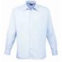 Long Sleeve Poplin Shirt, Light Blue, 20, Premier