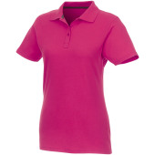 Helios damespolo met korte mouwen - Magenta - 2XL