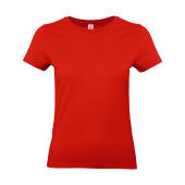 #E190 /women T-Shirt - Fire Red - 2XL