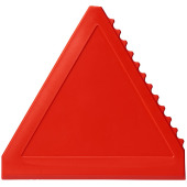 Averall triangulär isskrapa - Röd