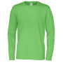 T-Shirt Long Sleeve Man Green 3XL (GOTS)