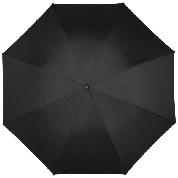 Cardew 27" dubbellaagse automatische paraplu - Zwart