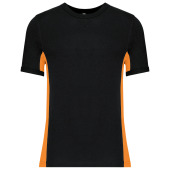 Tiger - Tweekleurig T-shirt Black / Orange 3XL
