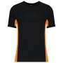 Tiger - Tweekleurig T-shirt Black / Orange XXL