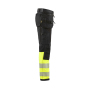 High Vis werkbroek 4-weg-stretch met gereedschapszakken