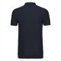 Men's Fitted Stretch Polo, French Navy, 3XL, RUS