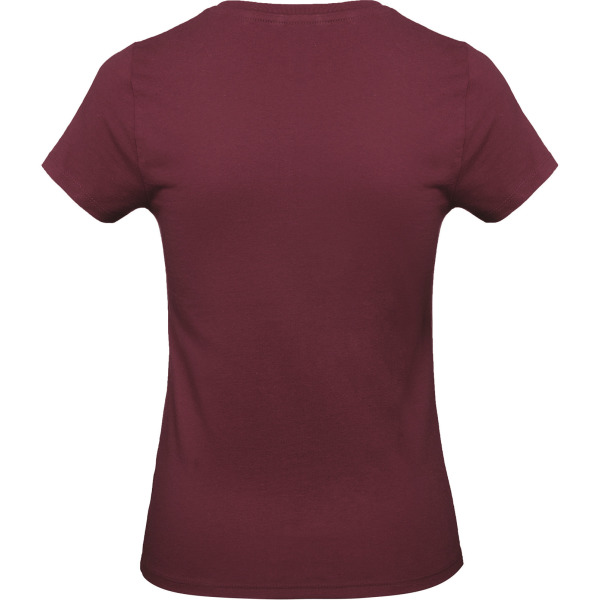#E190 Ladies' T-shirt Burgundy XL