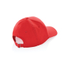 Impact AWARE™ 6 panel 280gr gerecycled katoenen cap, luscious red