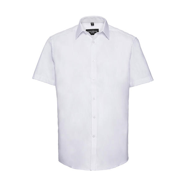 Men's Herringbone Shirt - White - S
