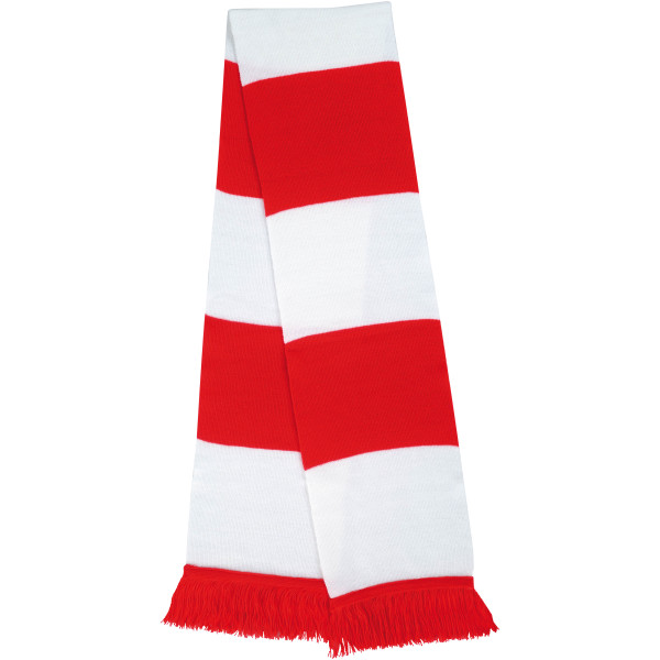 Team Scarf Red / White One Size