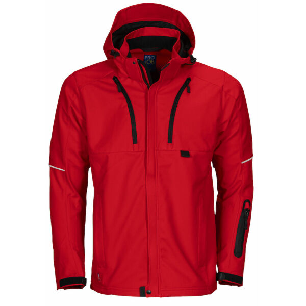 3406 SHELL JACKET RED XS