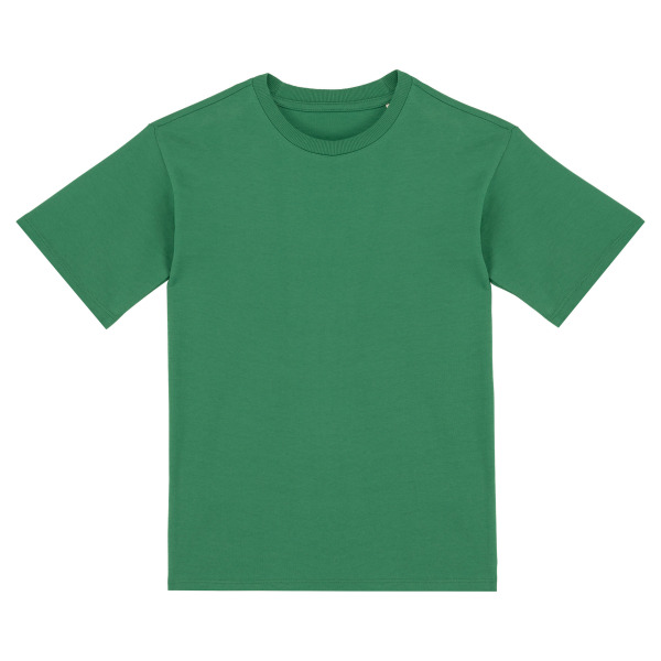 Oversized T-shirt kids - 200 gr/m2 Green field 4/6 ans