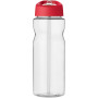 H2O Active® Base Tritan™ 650 ml spout lid sport bottle - Transparent clear/Red