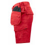 5535 Worker Shorts Red C42