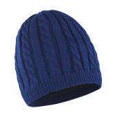Mariner Knitted Hat - Navy/Black - One Size