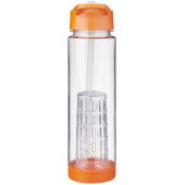 Tuttifrutti  740 ml Tritan™ infuser drinkfles - Transparant/Oranje