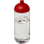 H2O Active® Octave Tritan™ 600 ml bidon met koepeldeksel - Transparant/Rood