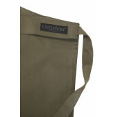 Cottover Gots Combi Apron DK Olive ONE