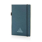 A5 FSC® deluxe hardcover notebook, blue
