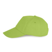 First - 5 panels cap Lime One Size