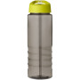 H2O Active® Eco Treble 750 ml spout lid sport bottle - Charcoal/Lime