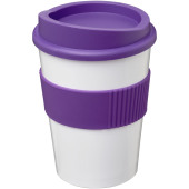 Americano® Medio 300 ml beker met grip - Wit/Paars