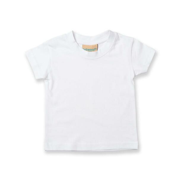 Baby/Toddler T-Shirt, White, 6-12, Larkwood