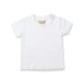 Baby/Toddler T-Shirt, White, 0-6, Larkwood