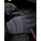 Fully Lined Thinsulate Gloves - Black - S/M