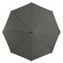 IMPLIVA - Grote paraplu - Automaat - Windproof -  125 cm - Grijs