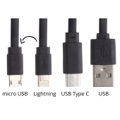 Ionos - USB oplaadkabel