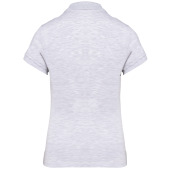 Damespolo korte mouwen Ash Heather 3XL