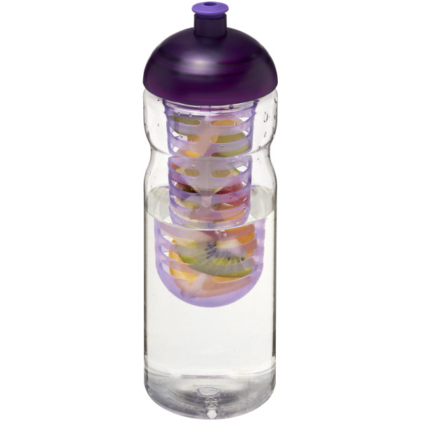 H2O Active® Base 650 ml drikkeflaske med kuppelformet låg & infuser